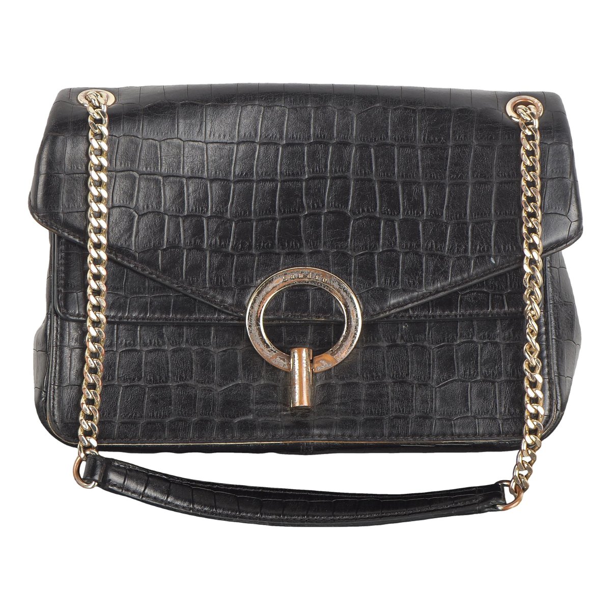 Yza leather handbag