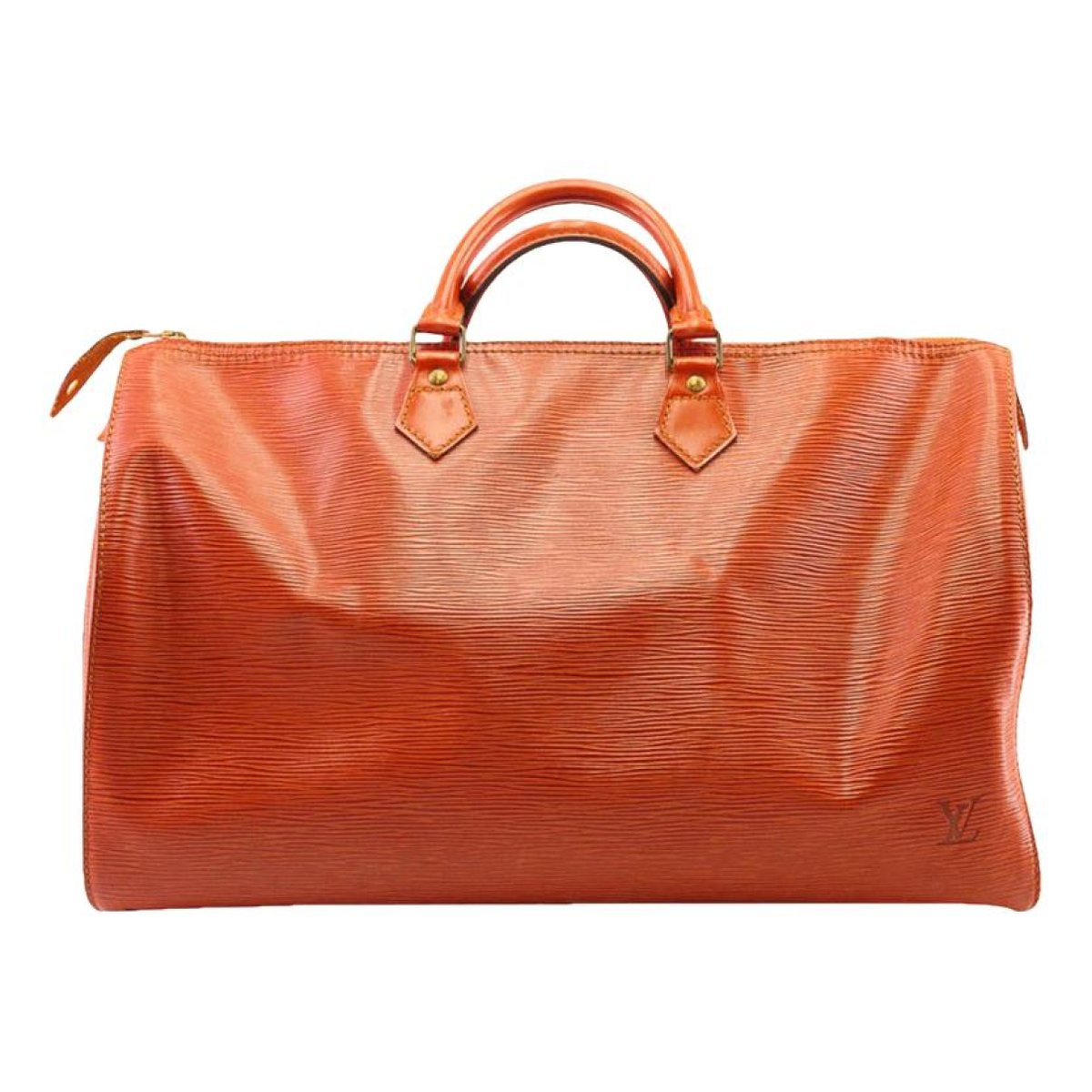 Speedy leather handbag