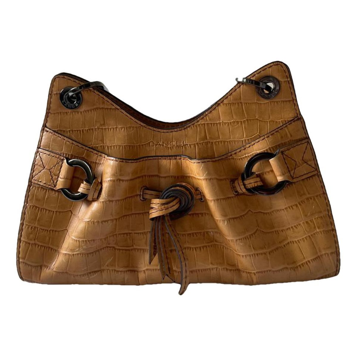 Pia leather handbag