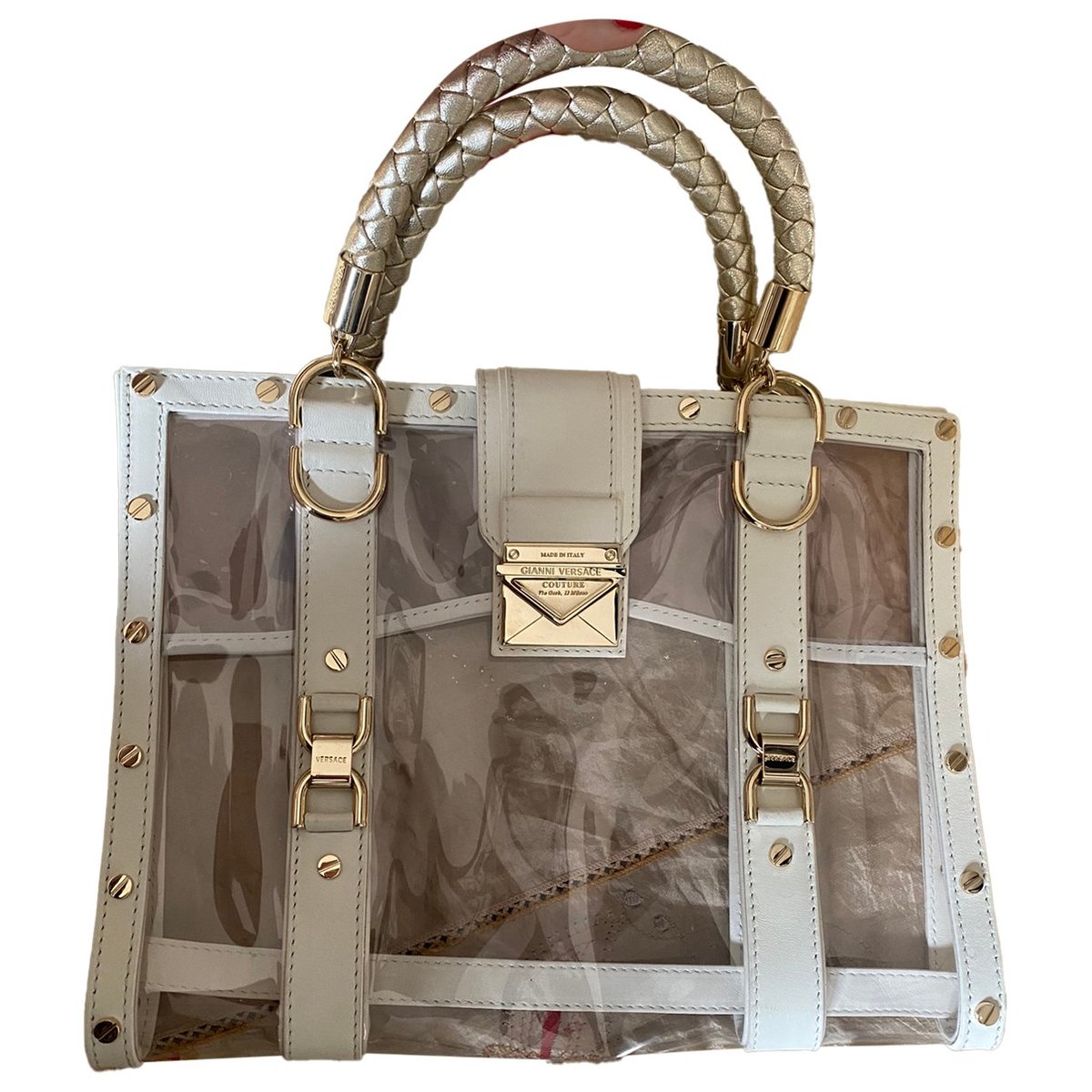 Leather satchel
