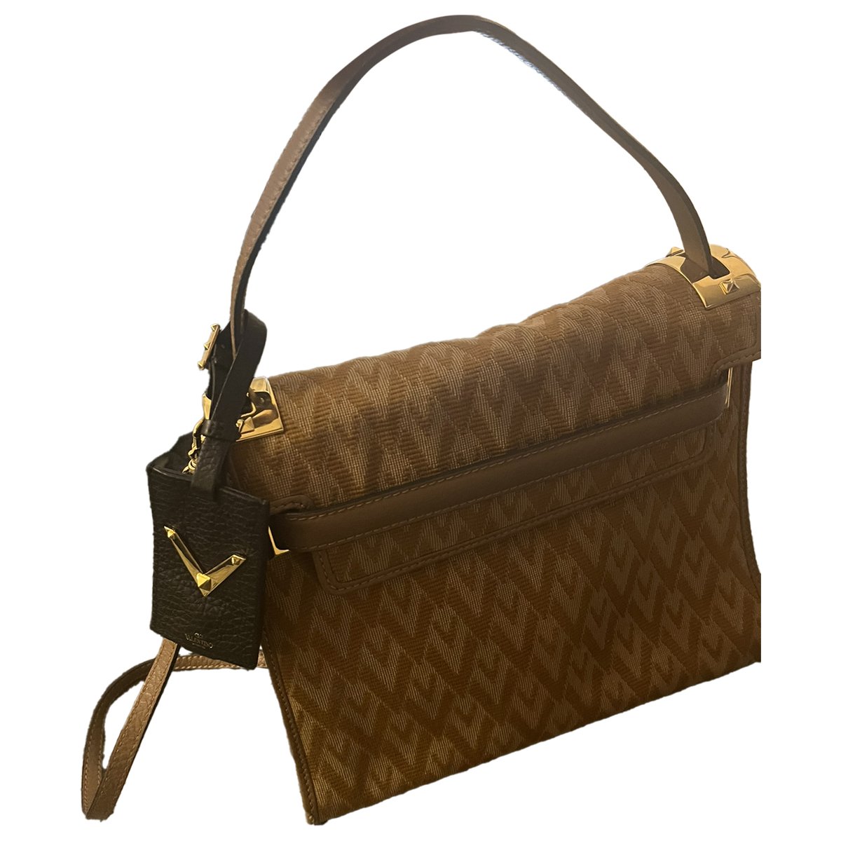 My Rockstud leather handbag