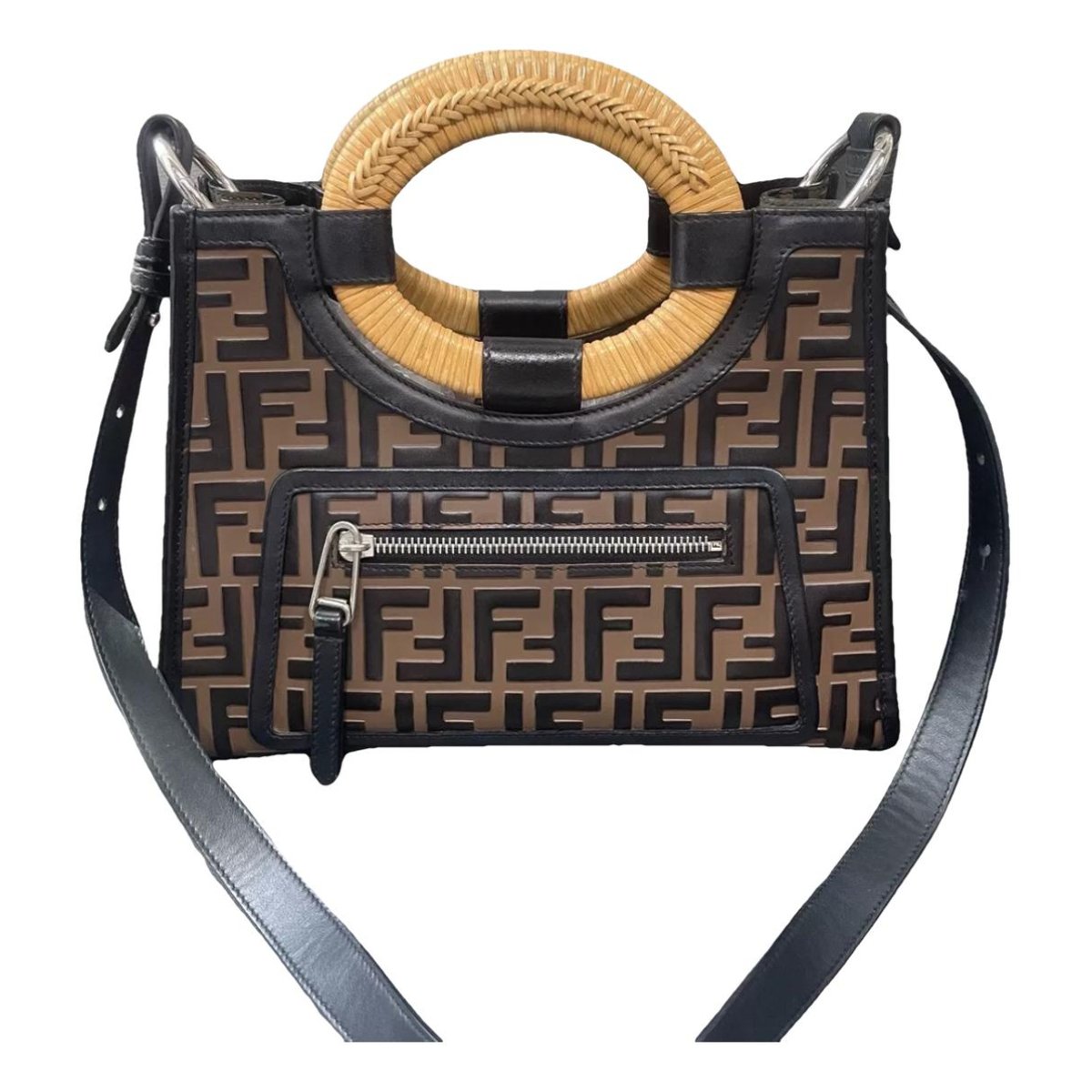 Runaway Shopping leather tote