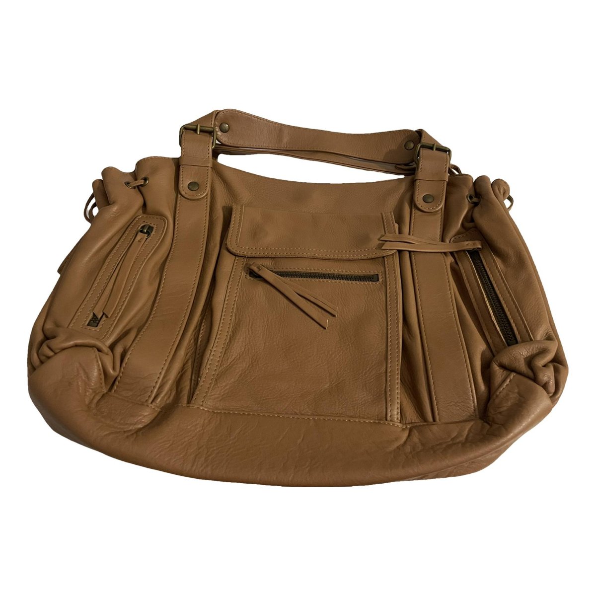 36 H leather handbag