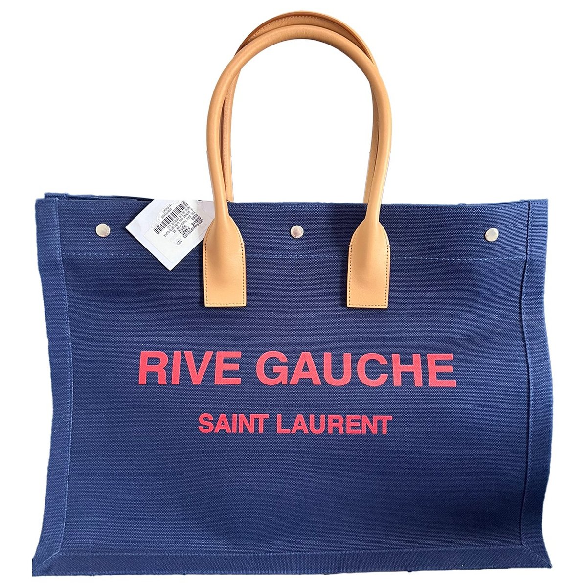 Rive Gauche cloth handbag