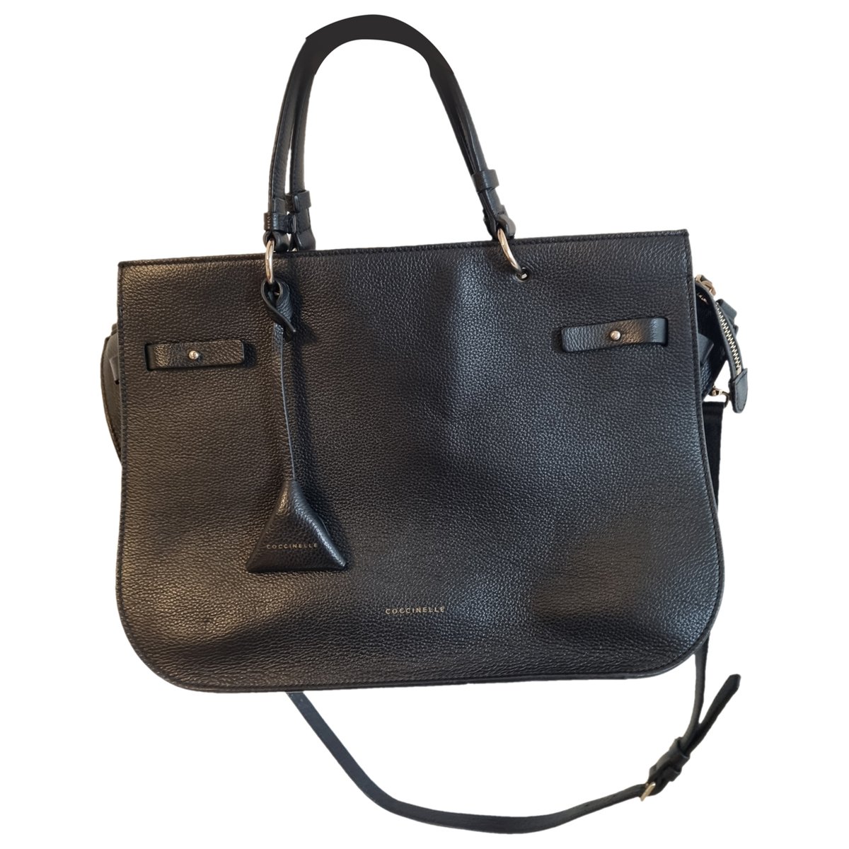Leather tote