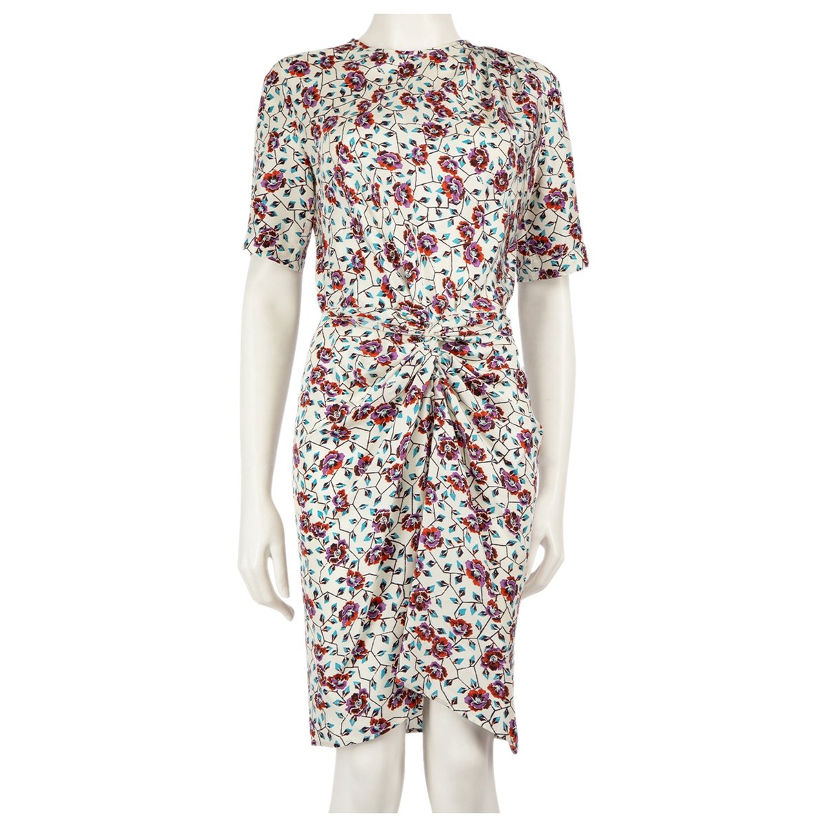 Galia silk dress