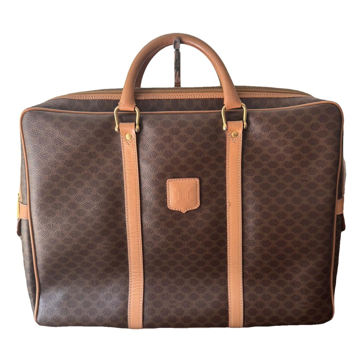 Triomphe leather tote
