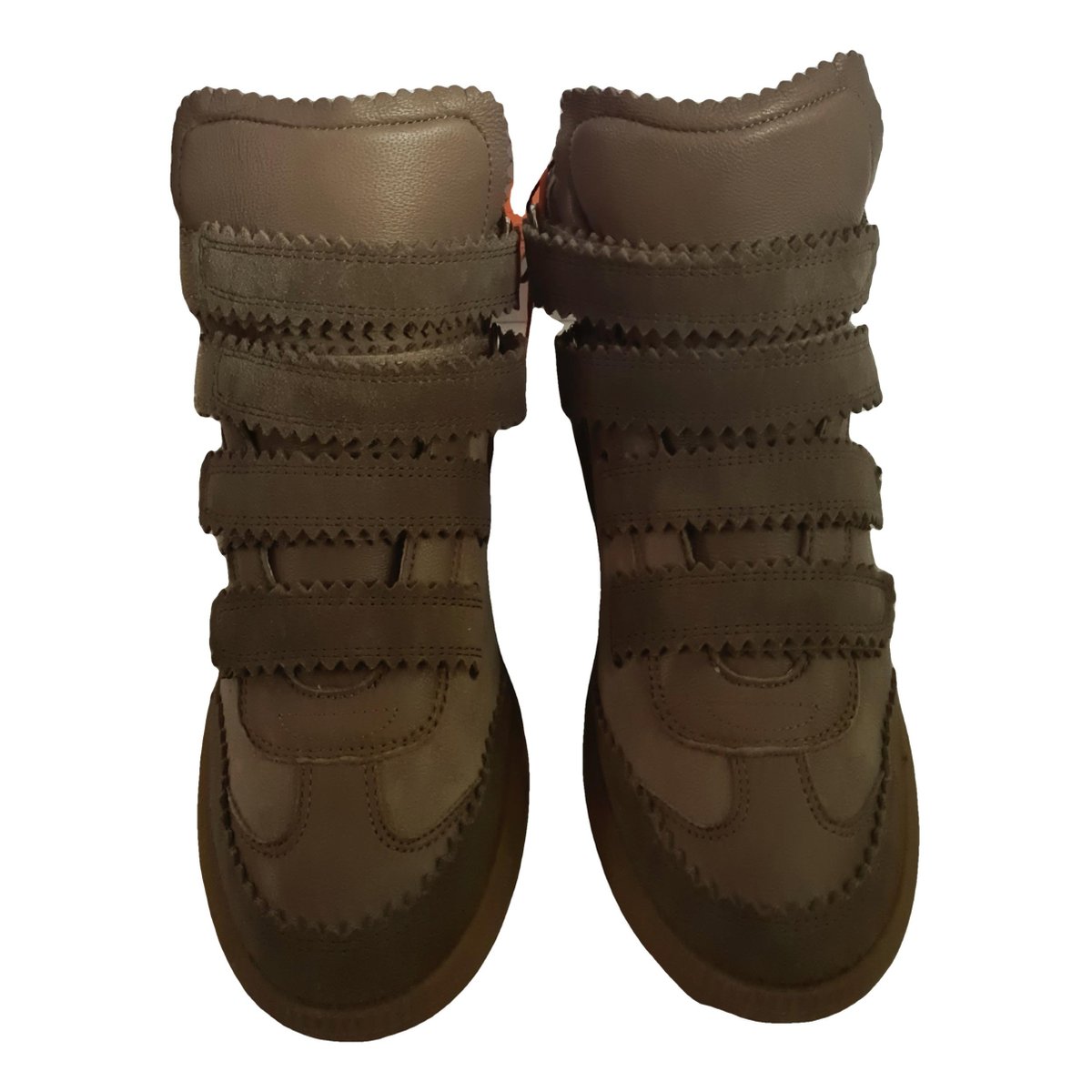 Bilsy leather trainers