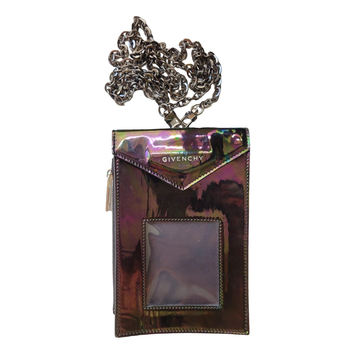 GV patent leather purse