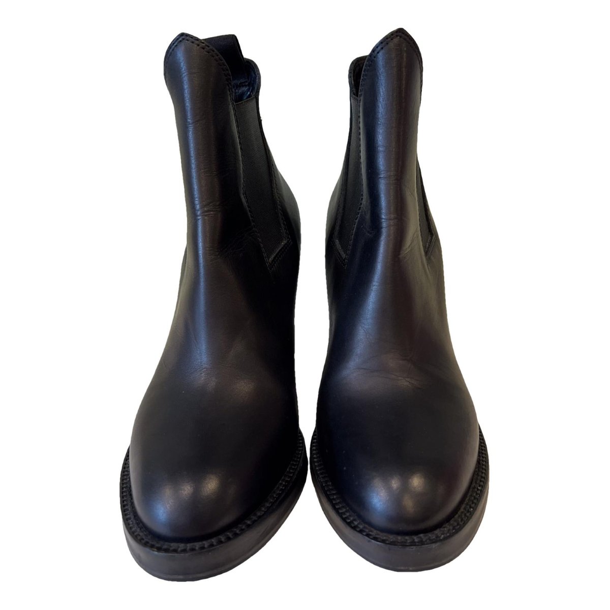 Star leather western boots