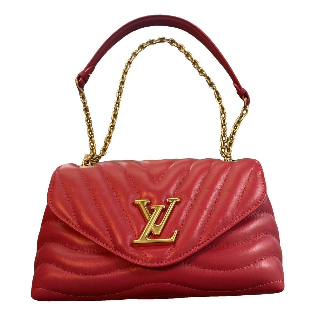 New Wave leather handbag
