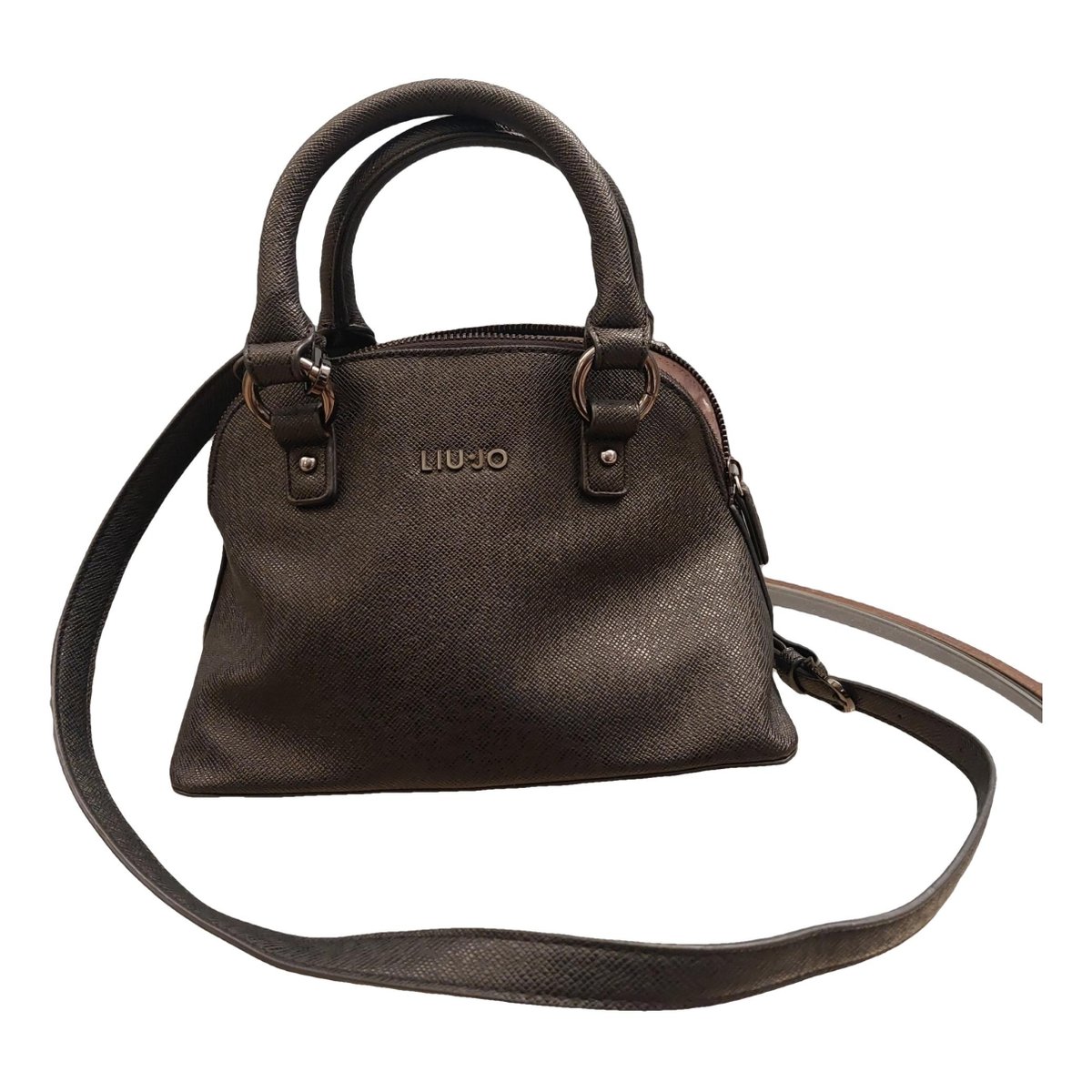 Leather crossbody bag