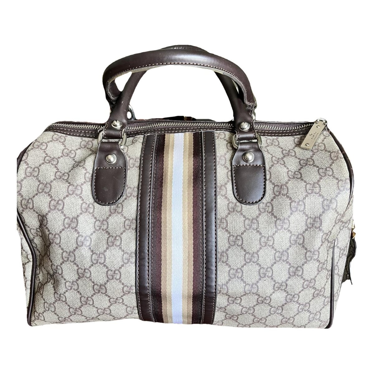 Boston cloth bowling bag
