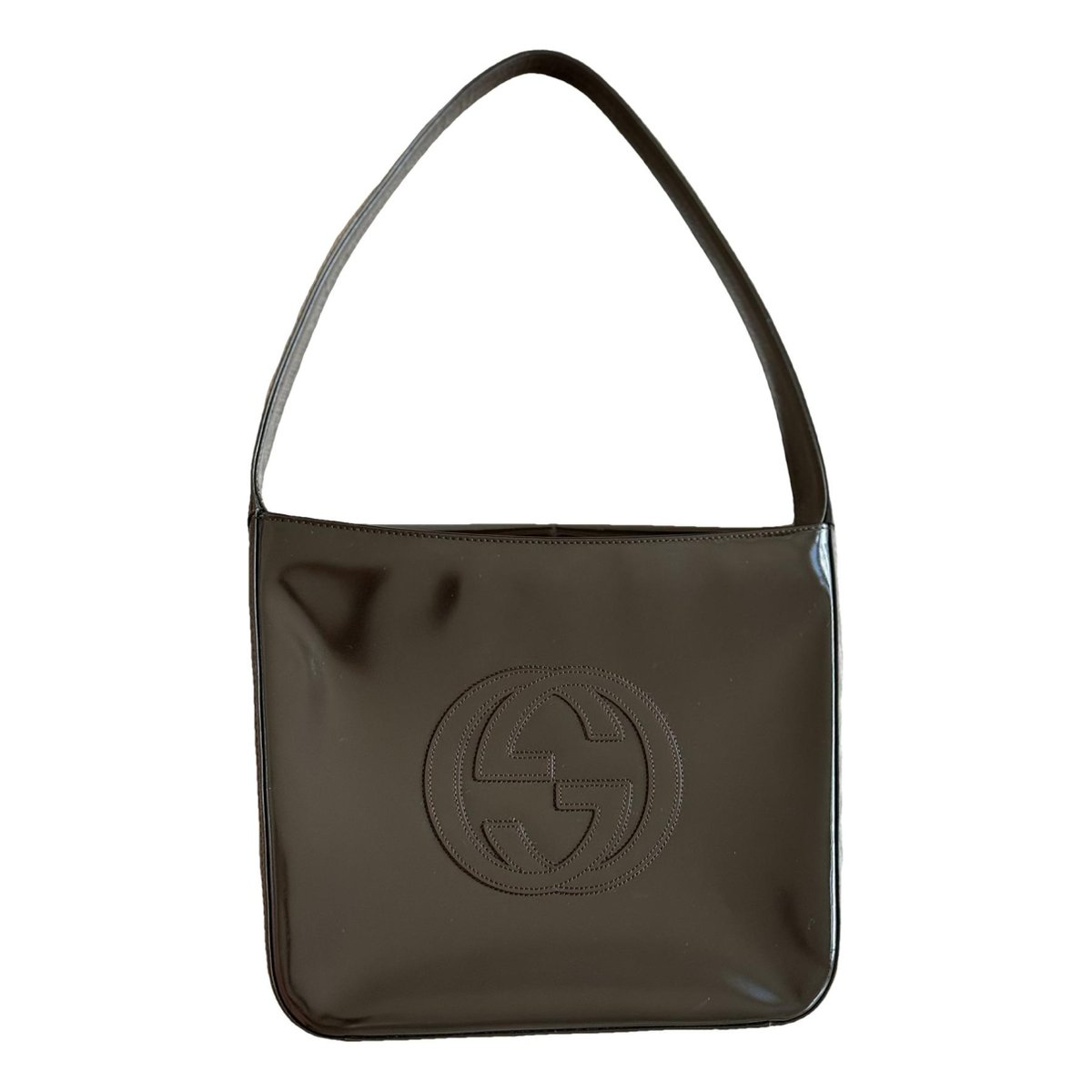 Soho patent leather handbag