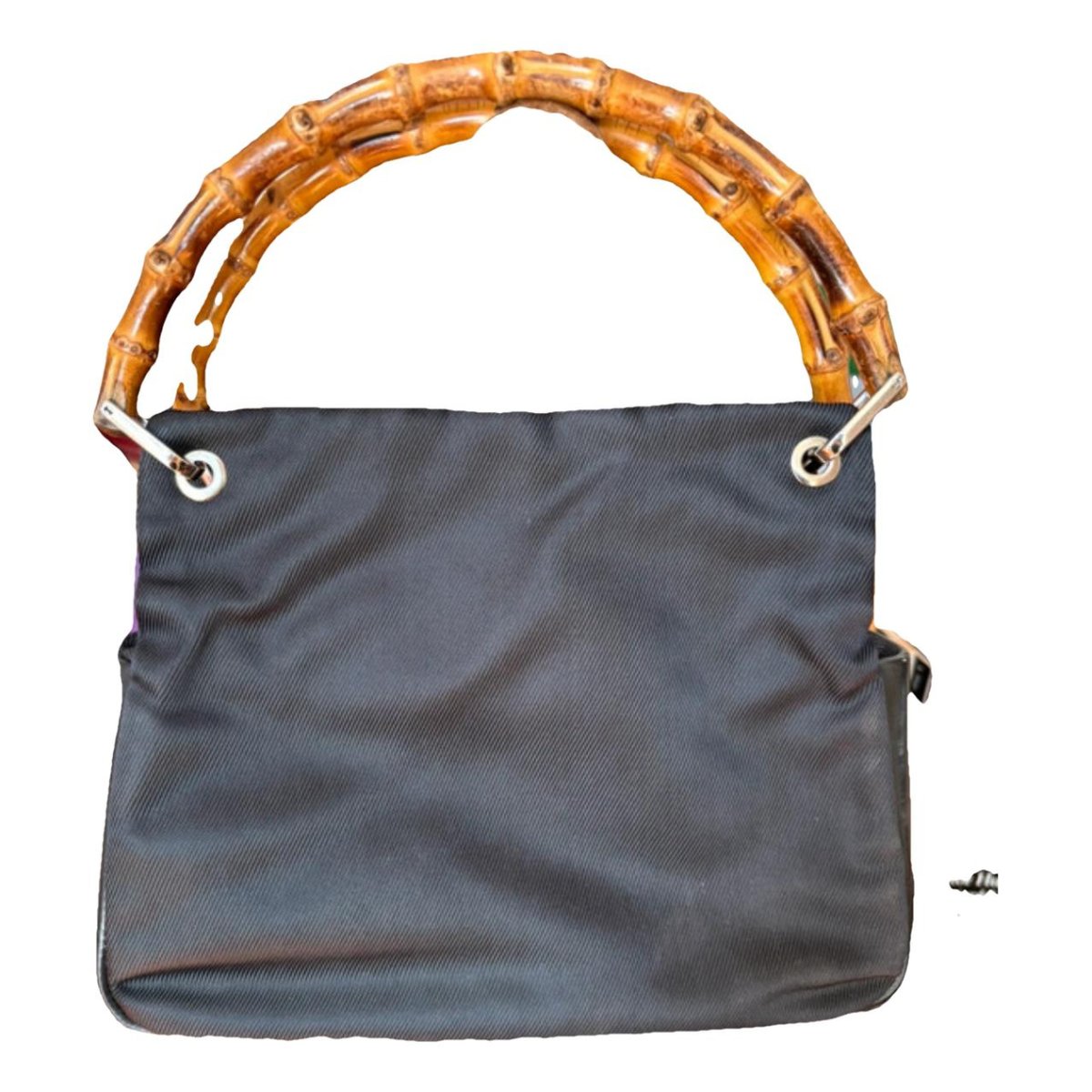 Vintage Bamboo cloth handbag