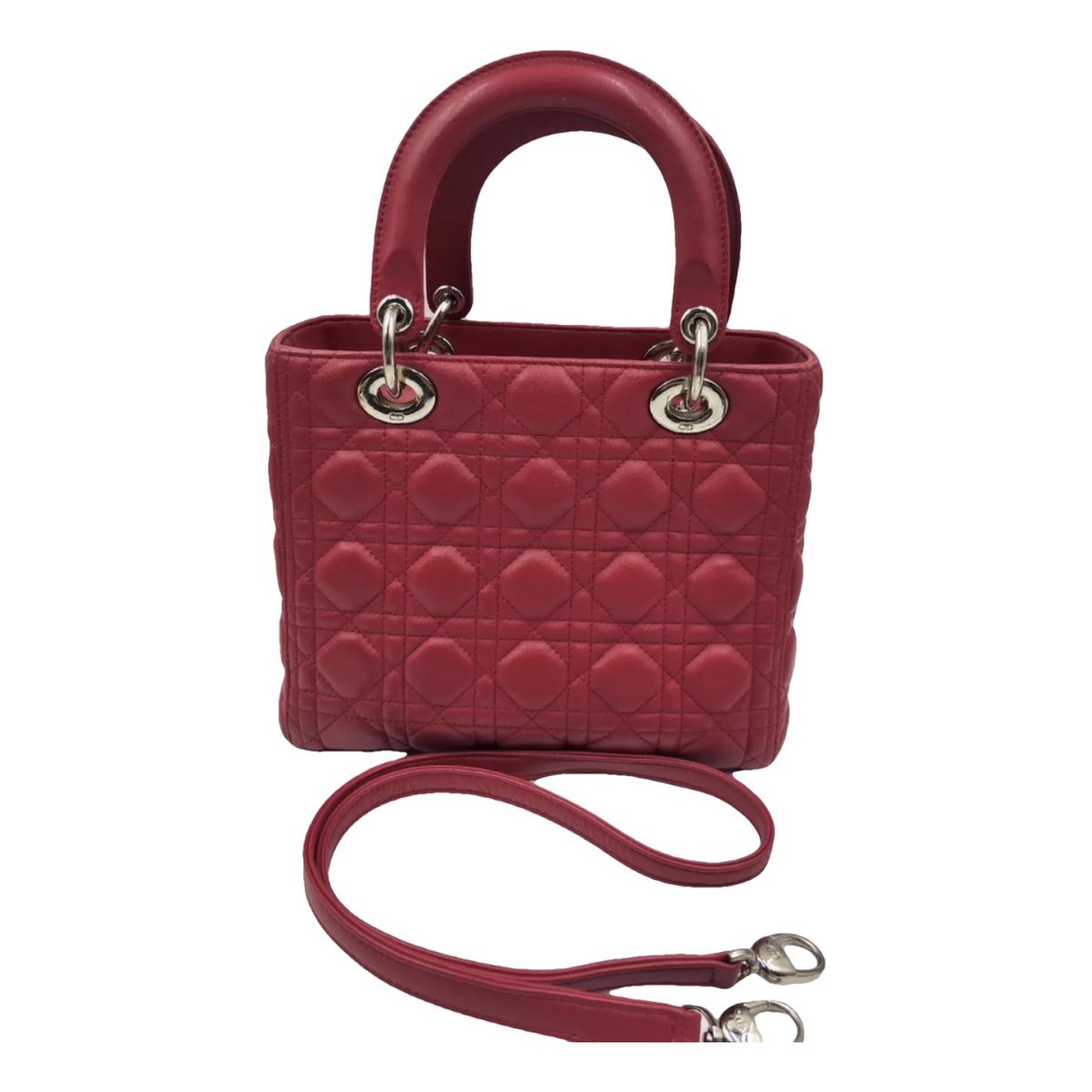 Lady Dior leather handbag