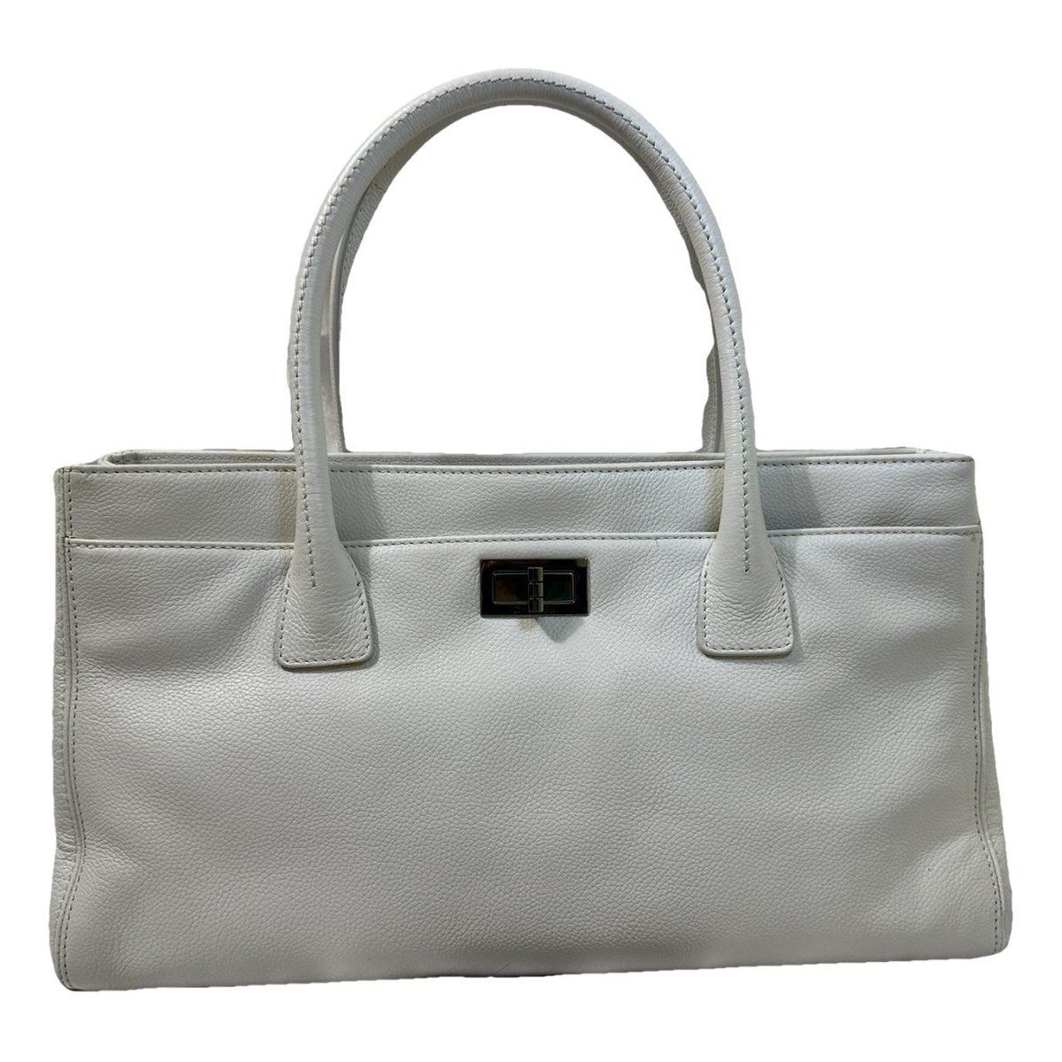 Executive leather tote