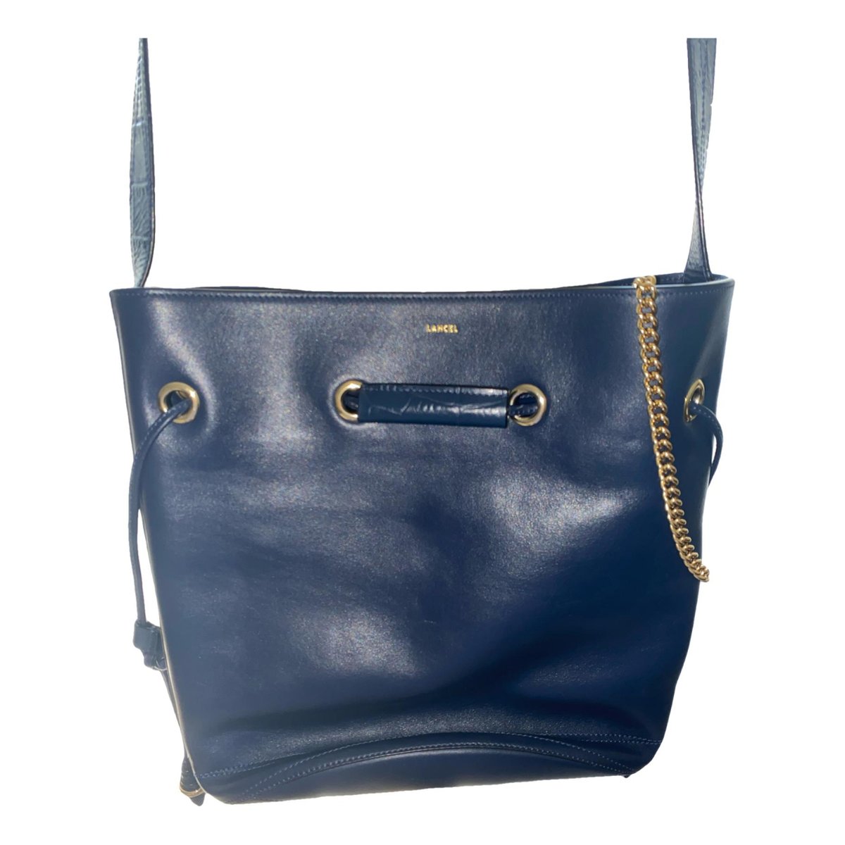 Huit leather crossbody bag