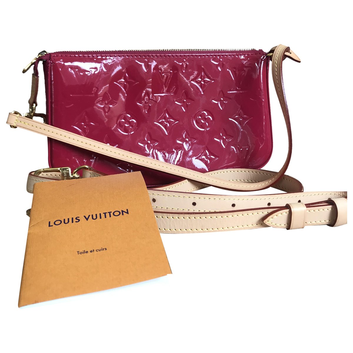 Ana patent leather handbag