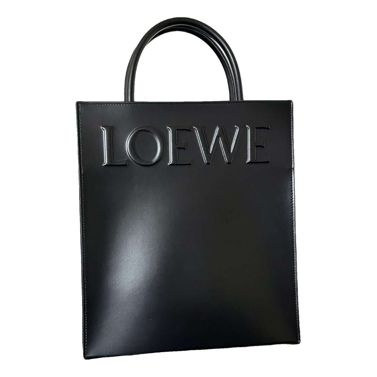 A4 leather tote