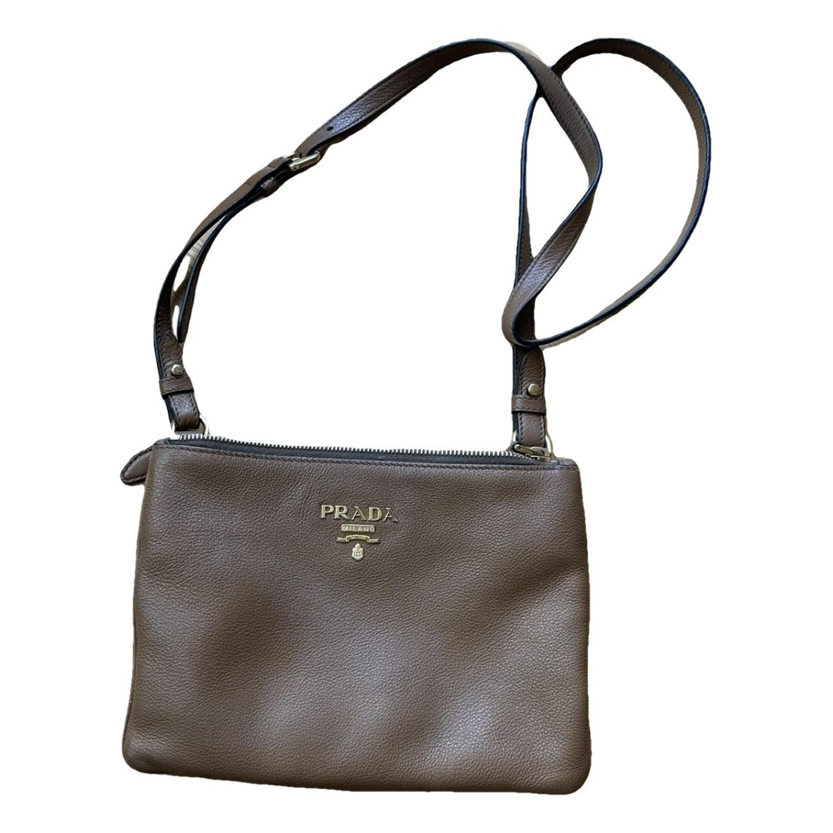 Light Frame leather crossbody bag