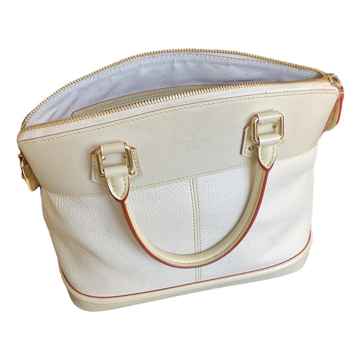 Lockit leather handbag