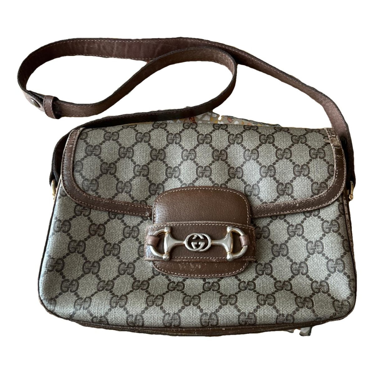 Horsebit 1955 leather crossbody bag