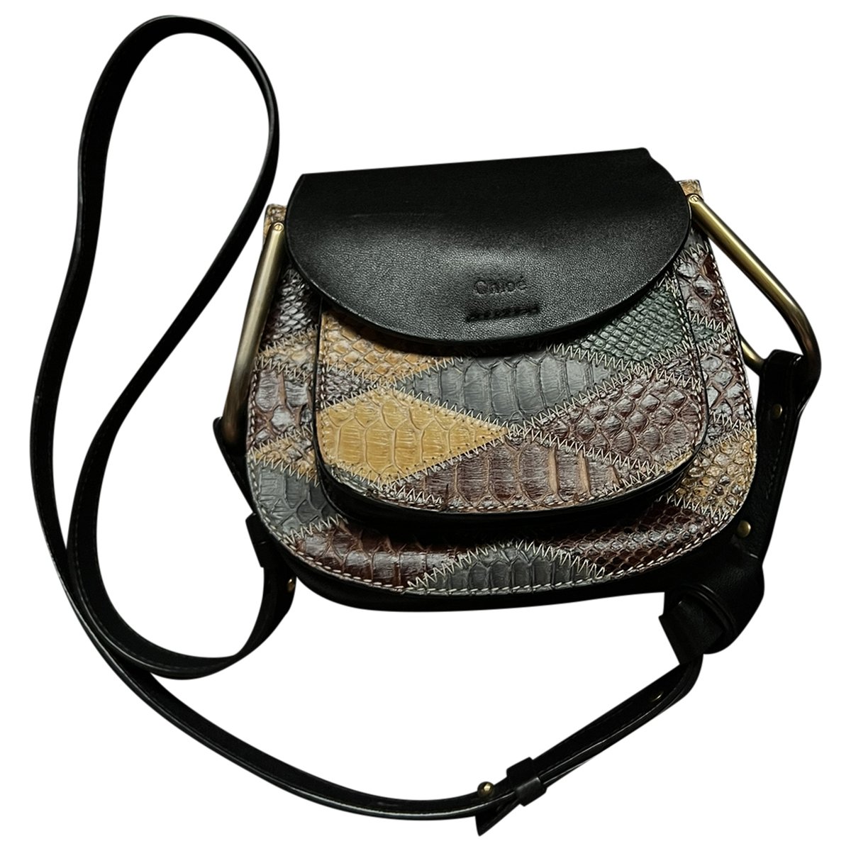 Hudson leather crossbody bag