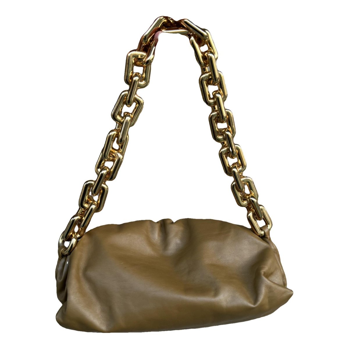 Chain Pouch leather handbag