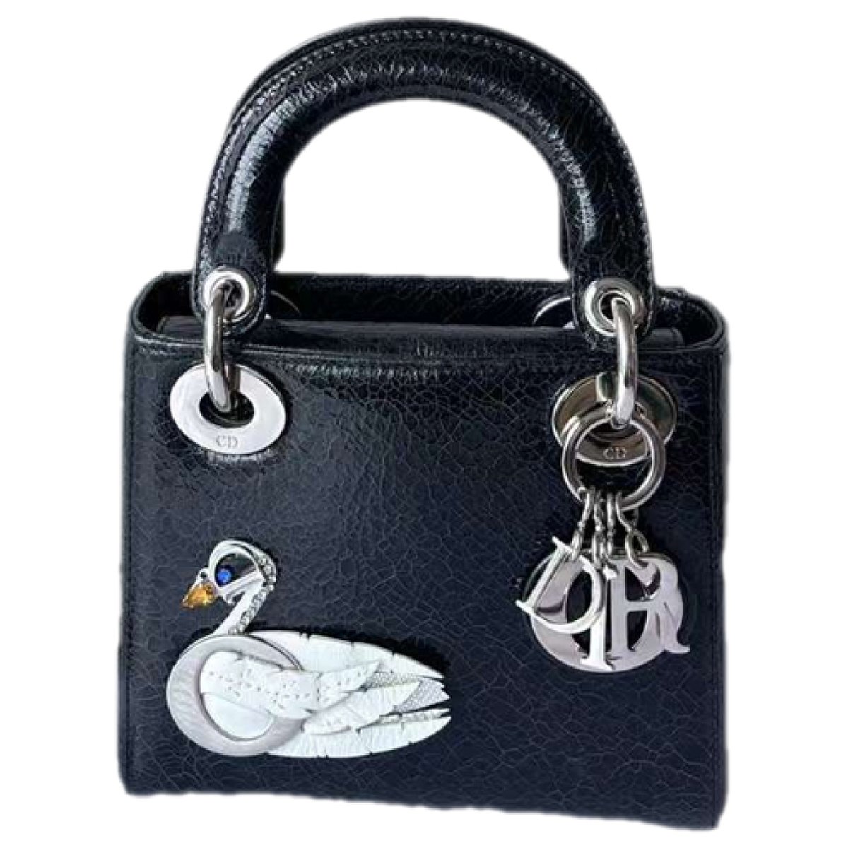 Lady Dior leather handbag