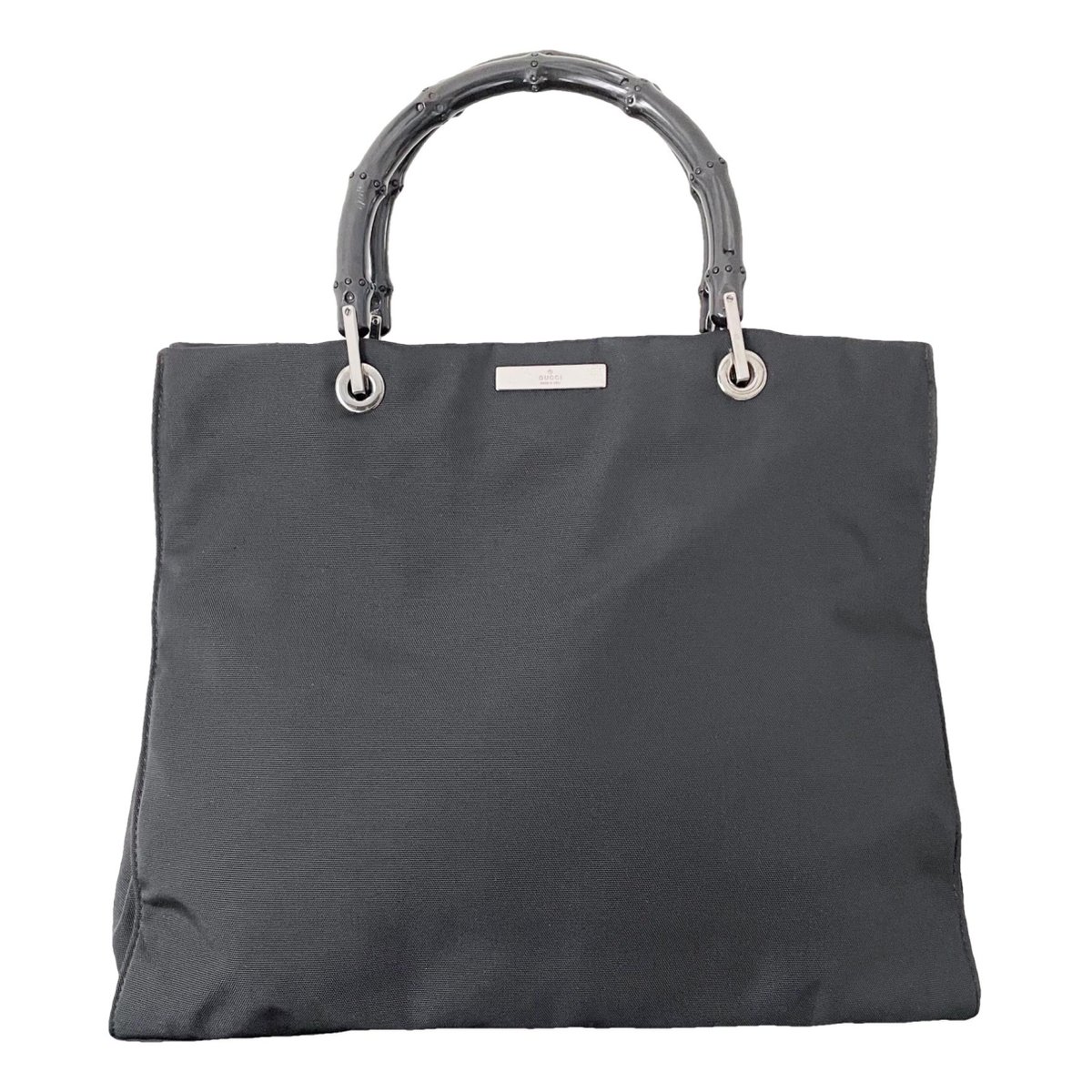 Vintage Bamboo cloth tote