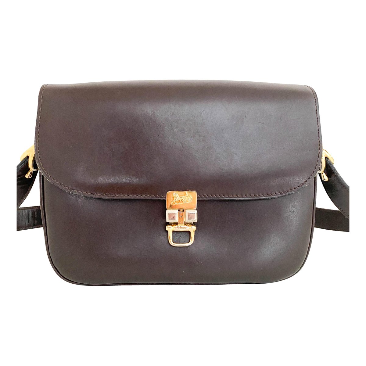 Classic leather handbag
