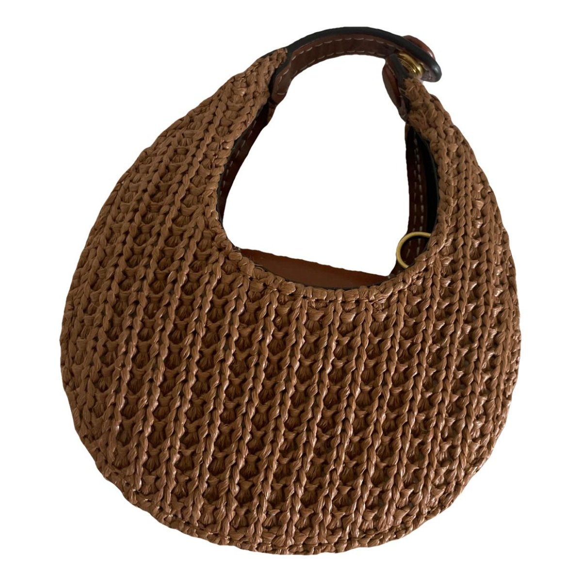 Moon leather handbag