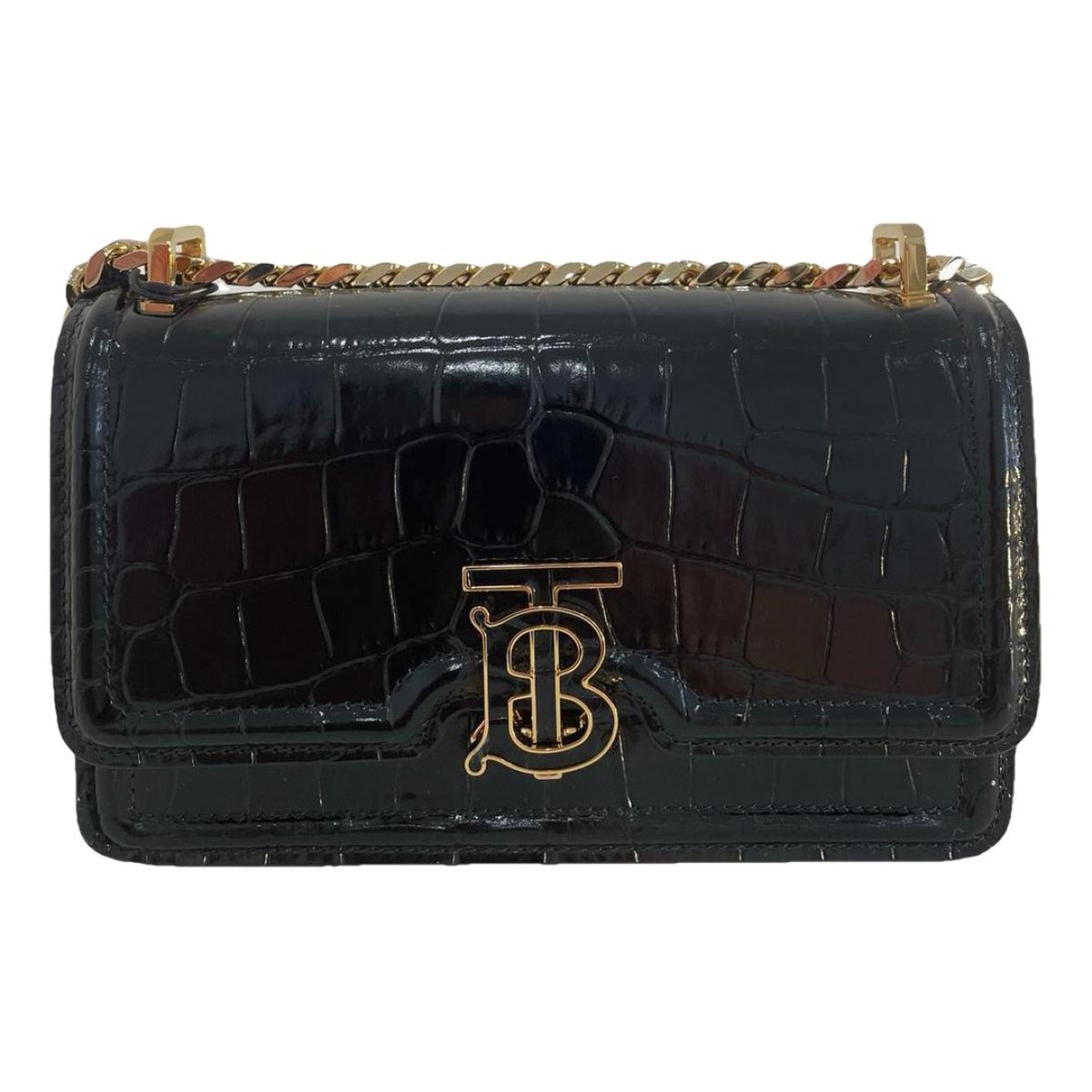TB Bag Mini leather crossbody bag