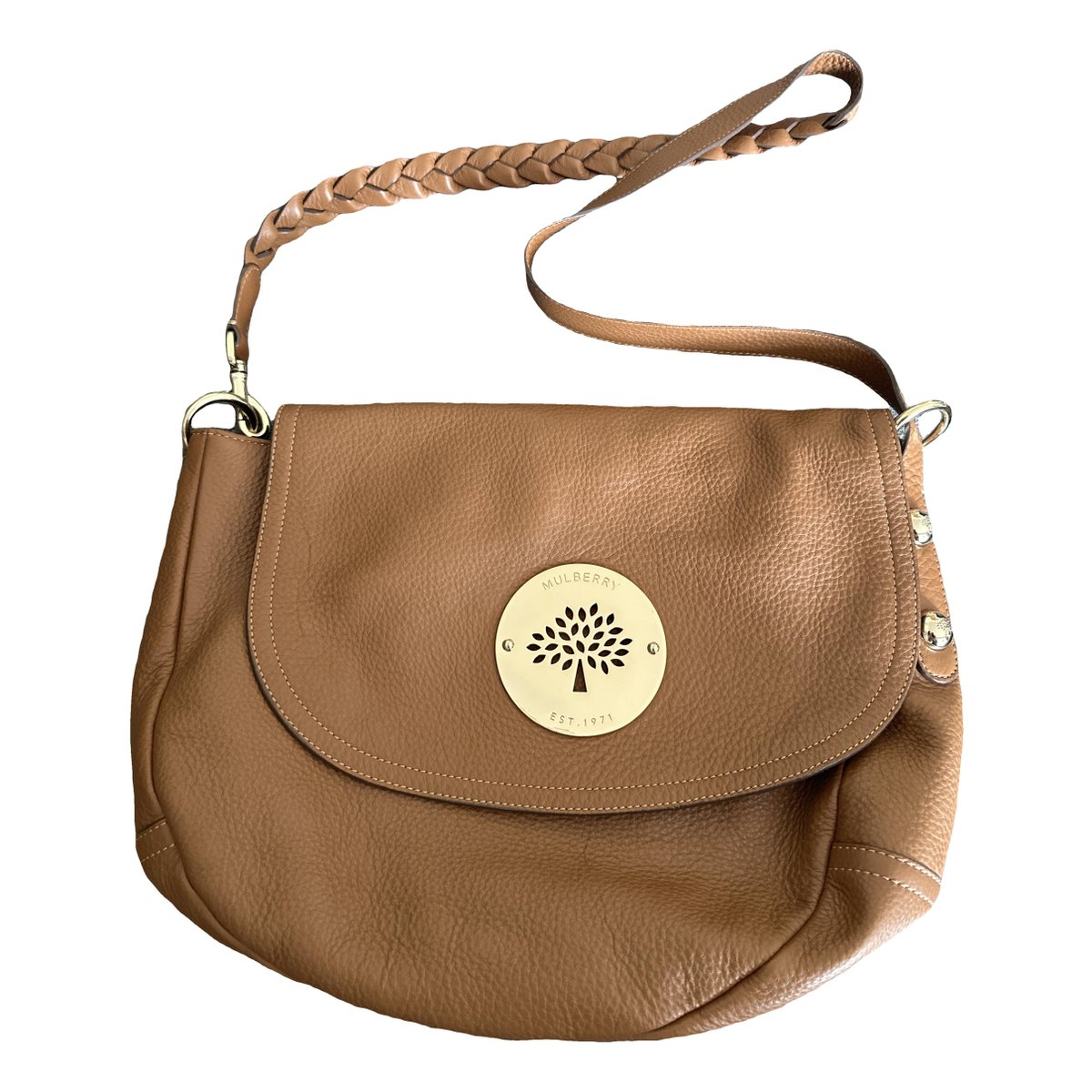 Daria leather satchel