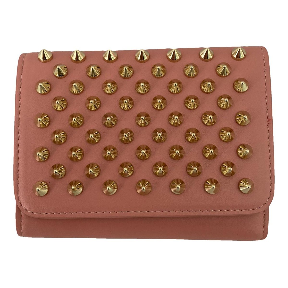 Macaron leather wallet
