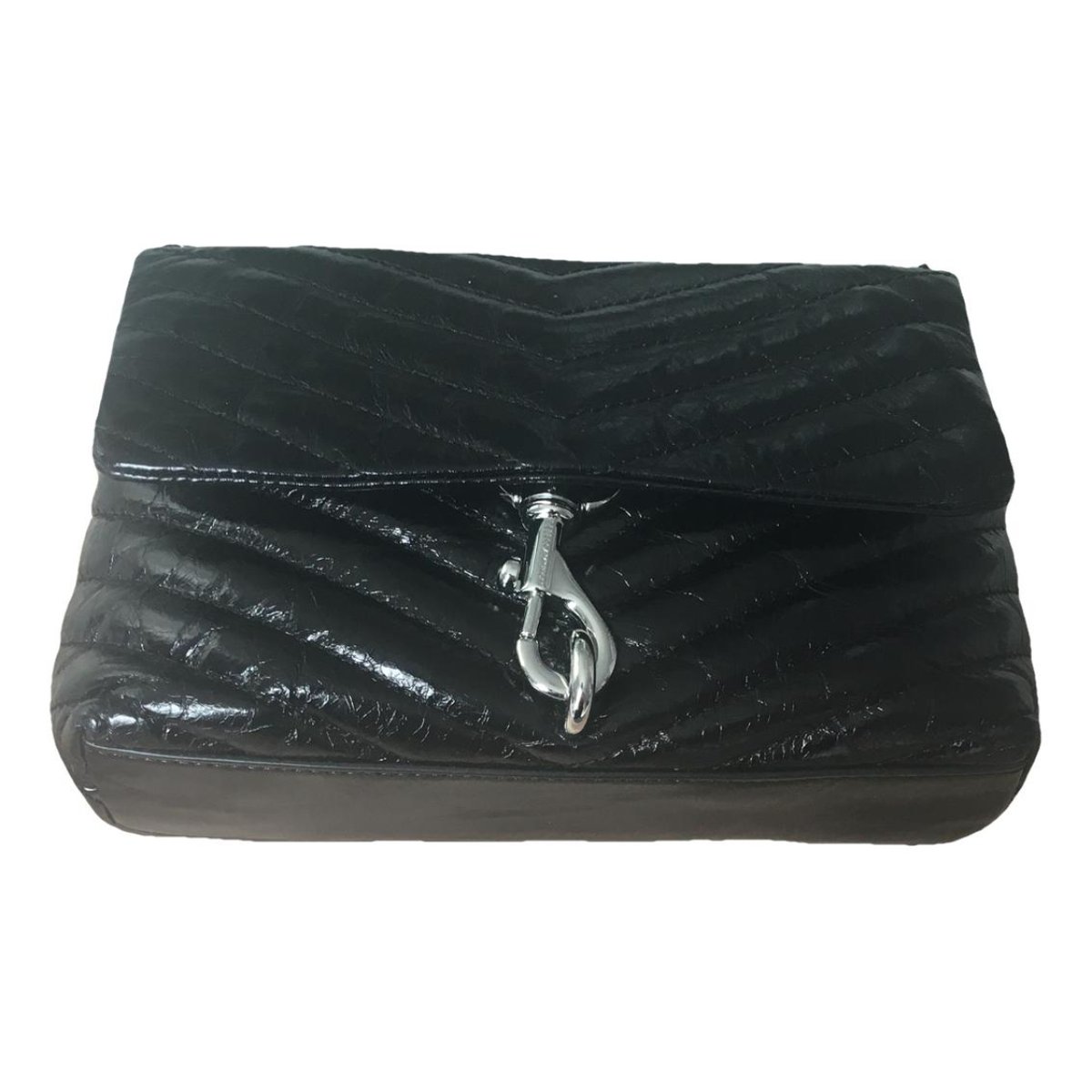 Patent leather handbag