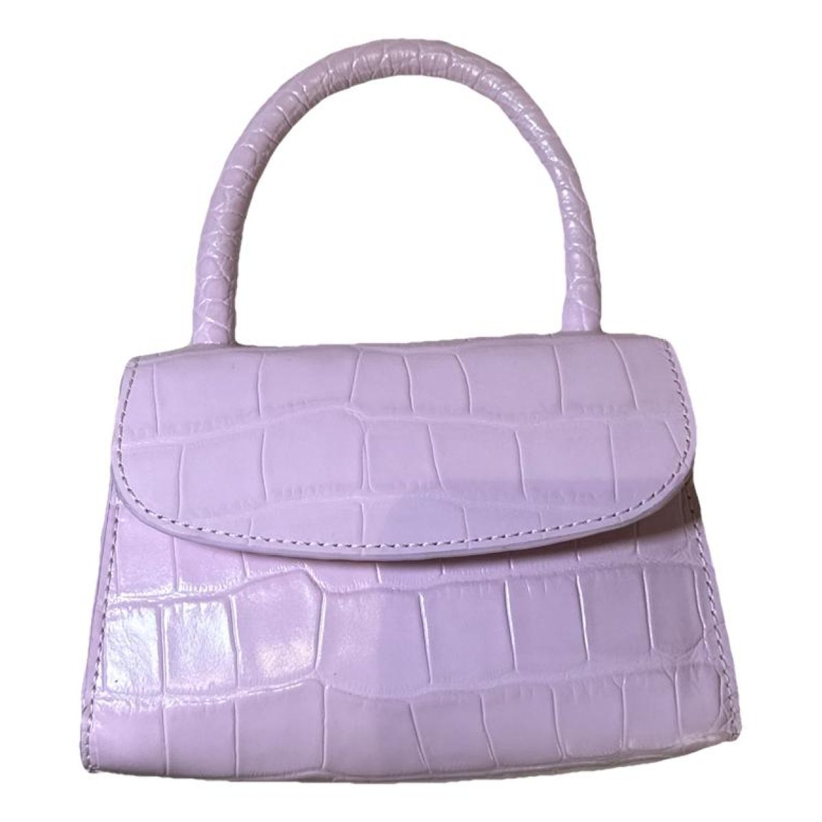 Mini patent leather handbag