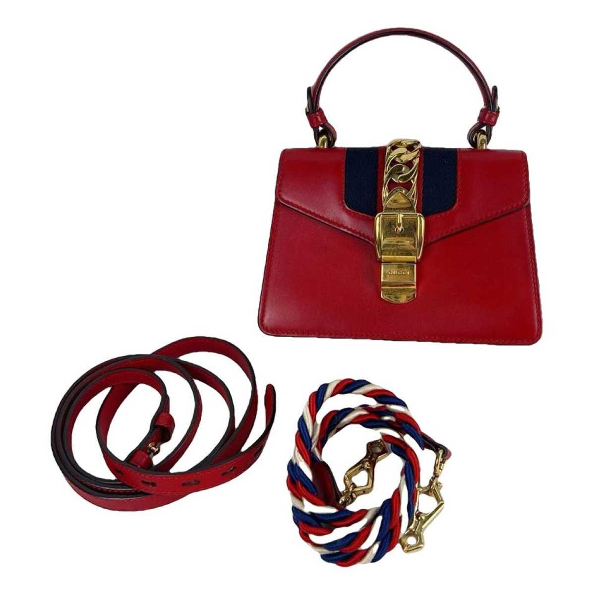 Sylvie Top Handle leather handbag