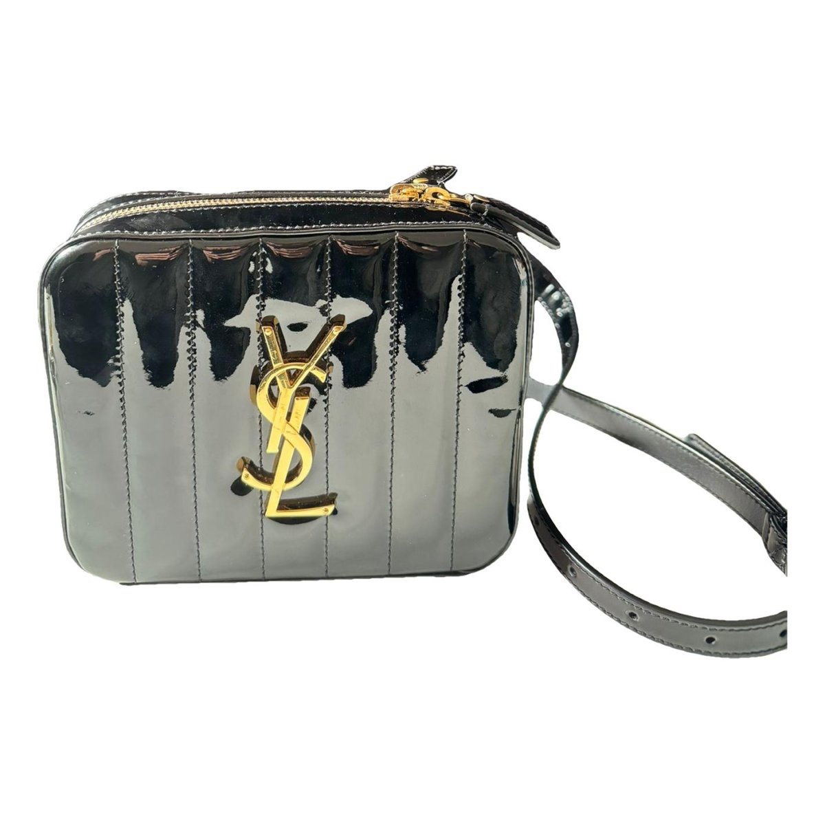 Vicky patent leather handbag