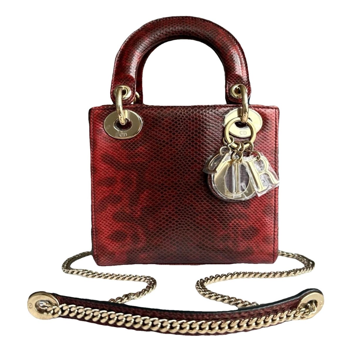 Lady Dior leather handbag