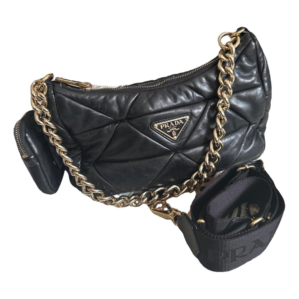Spectrum leather handbag