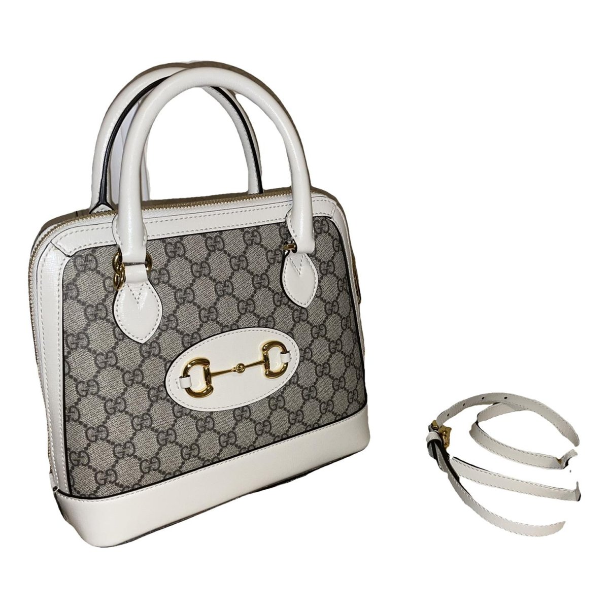 Handle Horsebit 1955 leather handbag