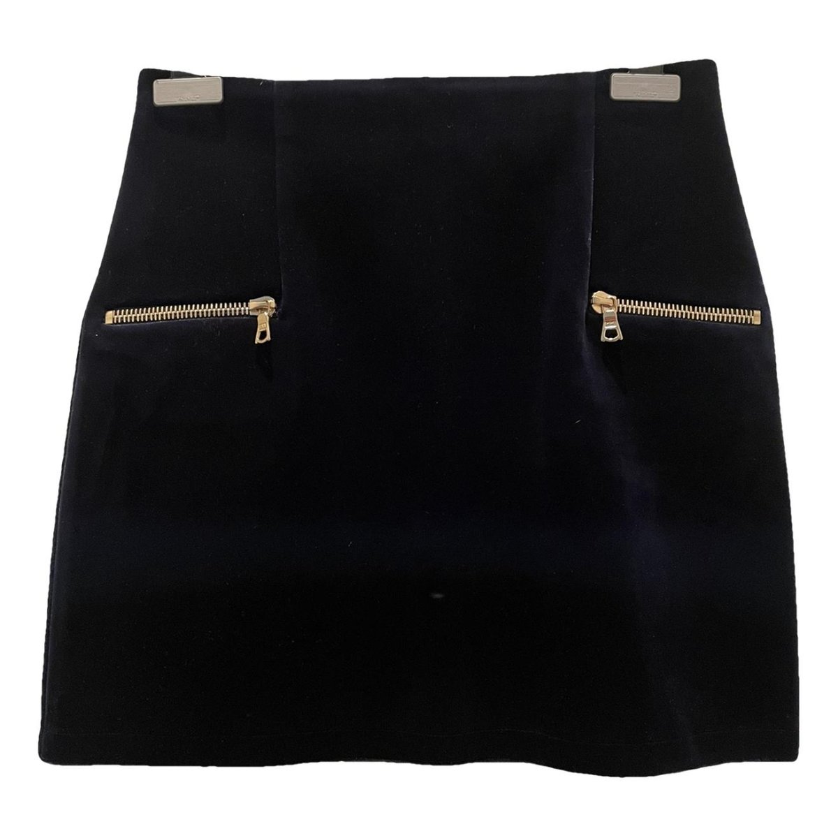 Fall Winter 2019 velvet mini skirt