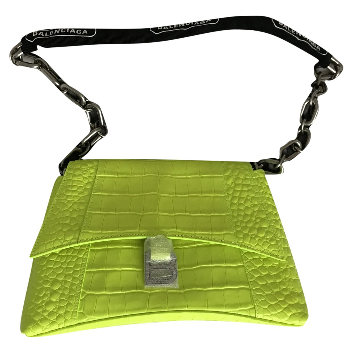 Downtown Chain leather handbag