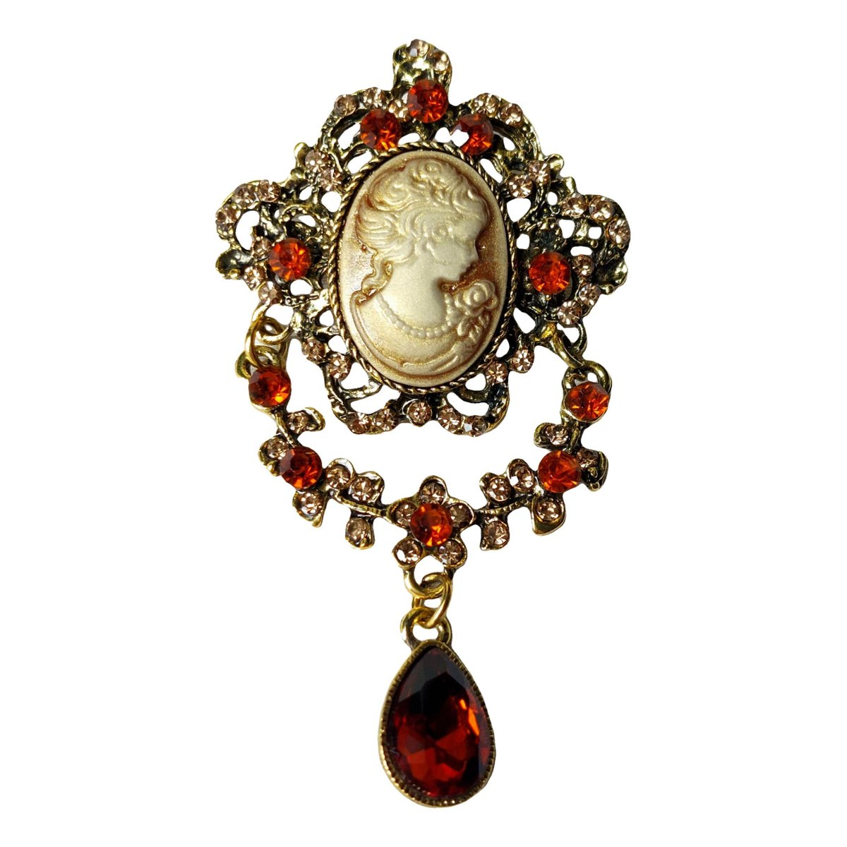 Camée pin & brooche