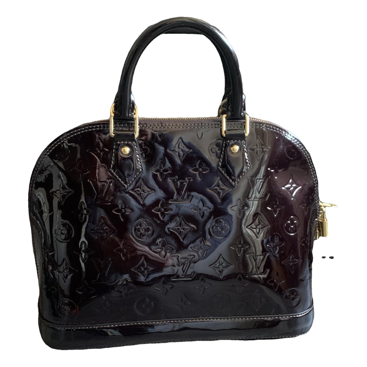 Alma patent leather handbag