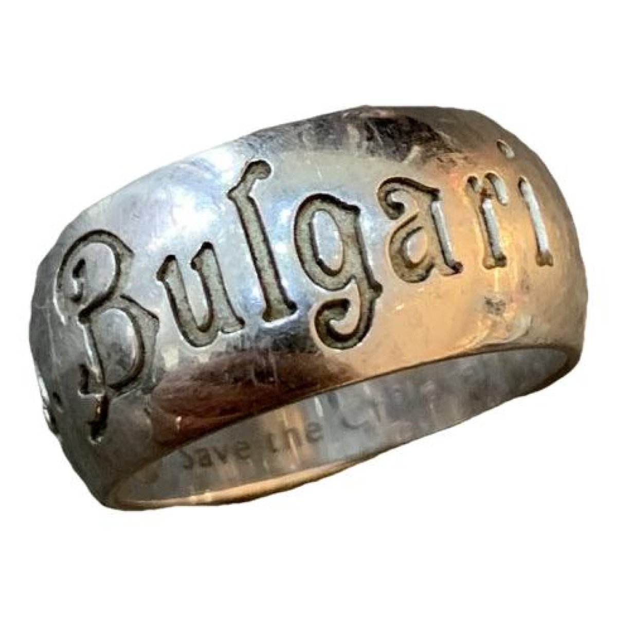 Save The Children silver ring