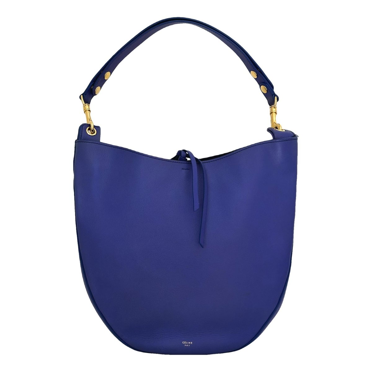 Hobo leather handbag