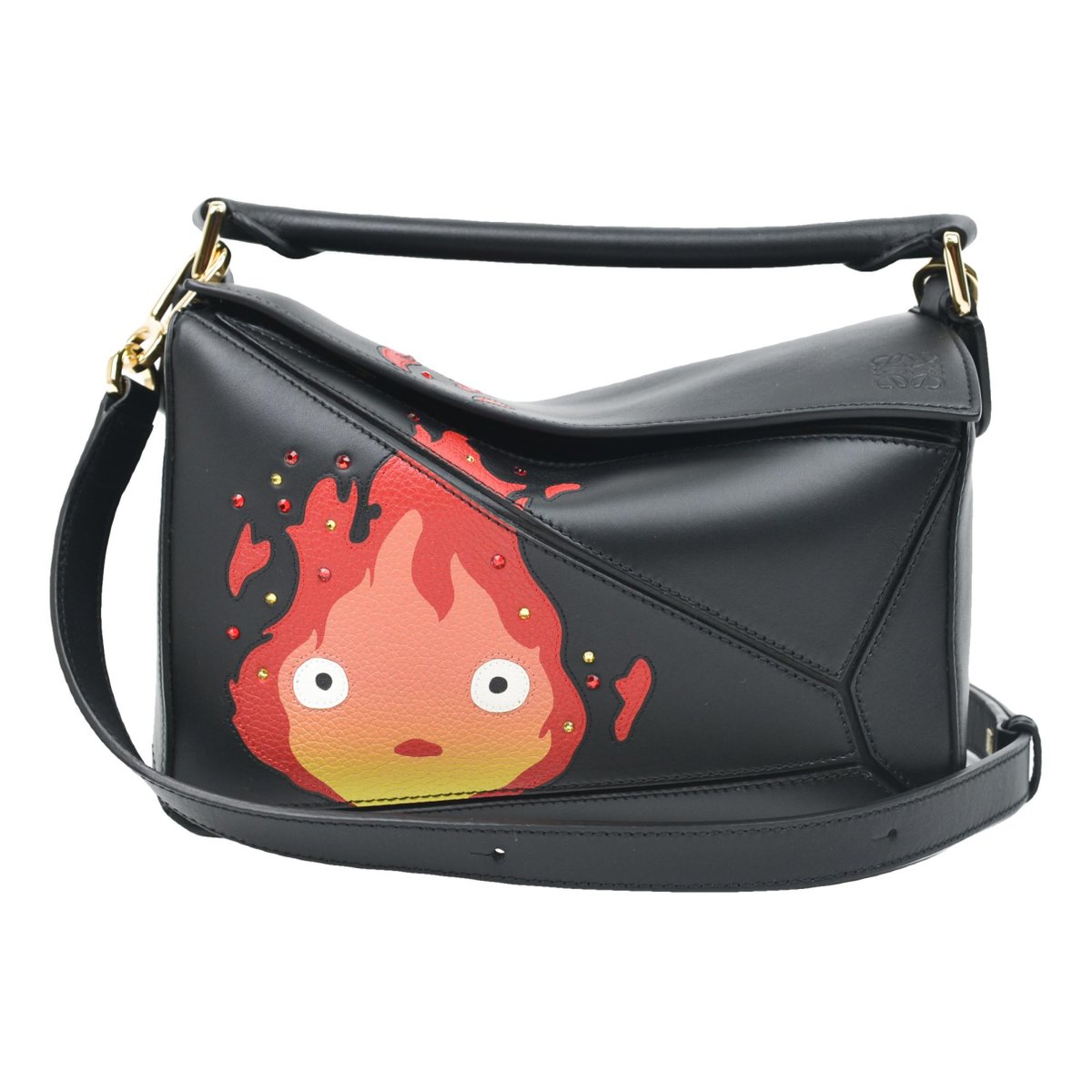Studio Ghibli leather handbag